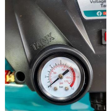 Máy nén khí 6L dùng pin 40V Total TACLI2003, áp suất tối đa 135PSI, không kèm pin và sạc - Thinksafe