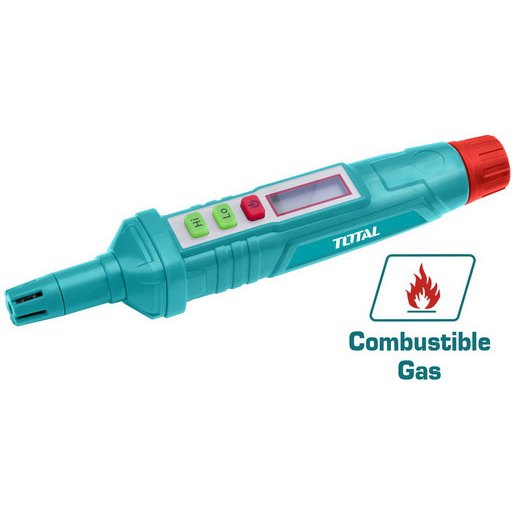 Máy đo rò rỉ khí gas kỹ thuật số Total TETGA01 TETGA23, phát hiện khí dễ cháy, dùng pin AA chính hãng - Thinksafe
