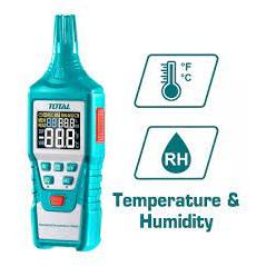 Máy đo độ ẩm và nhiệt độ kỹ thuật số TOTAL TETHT23,TETHT01, nhiệt độ -20℃~60℃, dùng pin AA - Thinksafe