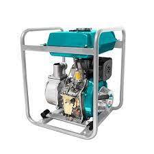 Máy bơm nước dùng dầu Điezen TOTAl, ống 50mm - 100 mm, công suất bơm thay đổi, hệ thống khởi động giật nổ - Thinksafe