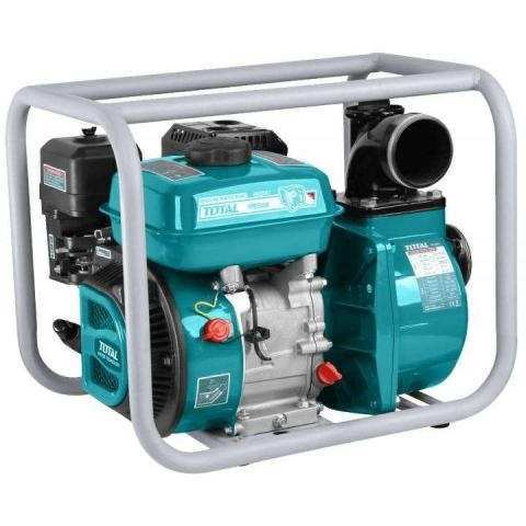 Máy bơm nước dùng dầu Điezen TOTAl, ống 50mm - 100 mm, công suất bơm thay đổi, hệ thống khởi động giật nổ - Thinksafe