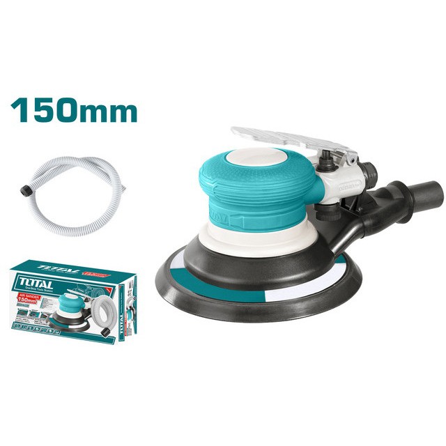 Máy chà nhám dùng hơi Total TAT91512, đĩa nhám 150mm, tốc độ 10500v/p, áp suất 90psi, đầu nối nitto - Thinksafe