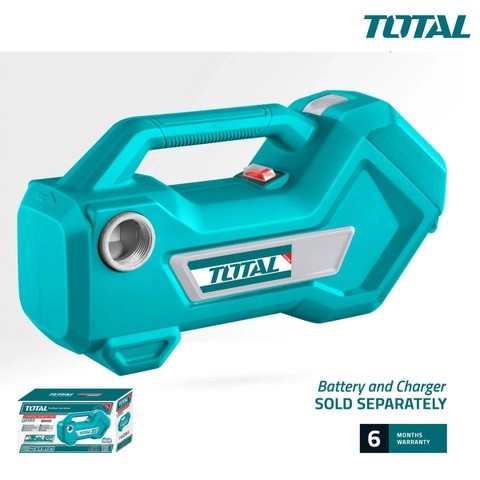 Máy Bơm Hút Dùng Pin 20V Total TTPLI2001, Tốc độ không tải 4500rpm, Không kèm pin và sạc, máy hút chính hãng - Thinksafe