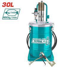 Máy bơm mỡ Total, khả năng chưa 30L, áp suất tối đa 400 bar, đường kính bình trụ 70 mm, phân phối chính hãng - Thinksafe