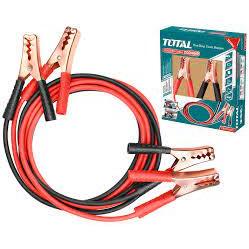 Dây cáp sạc bình ắc qui Total, chất liệu dây bằng đồng, chiều dài cáp 2.5m - 3m, kích thước kẹp thay đổi - Thinksafe
