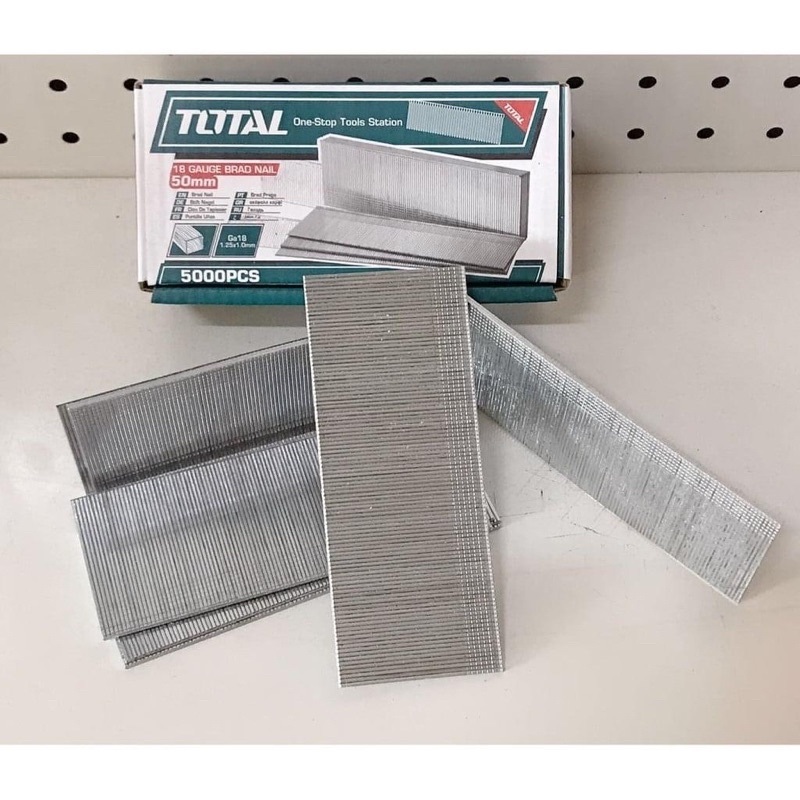 Đinh Bấm Thẳng Total 15mm đến 50mm, chất lượng cao, Đinh Bấm nhập khẩu chính hãng - Thinksafe