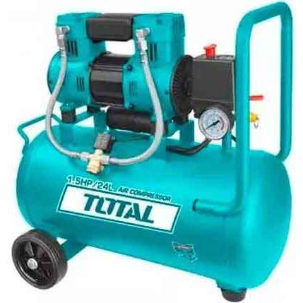 Máy nén khí không dầu Total, dung tích bình khí 6L - 100L, động cơ dây nhôm, tốc độ không tải 2850rpm - Thinksafe