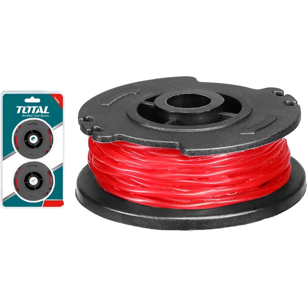 Bộ 2 cuộn cước cắt cỏ Total TALS1601, dây xoắn ốc dài 5M, đường kính 1,6mm - phân phối chính hãng Thinksafe