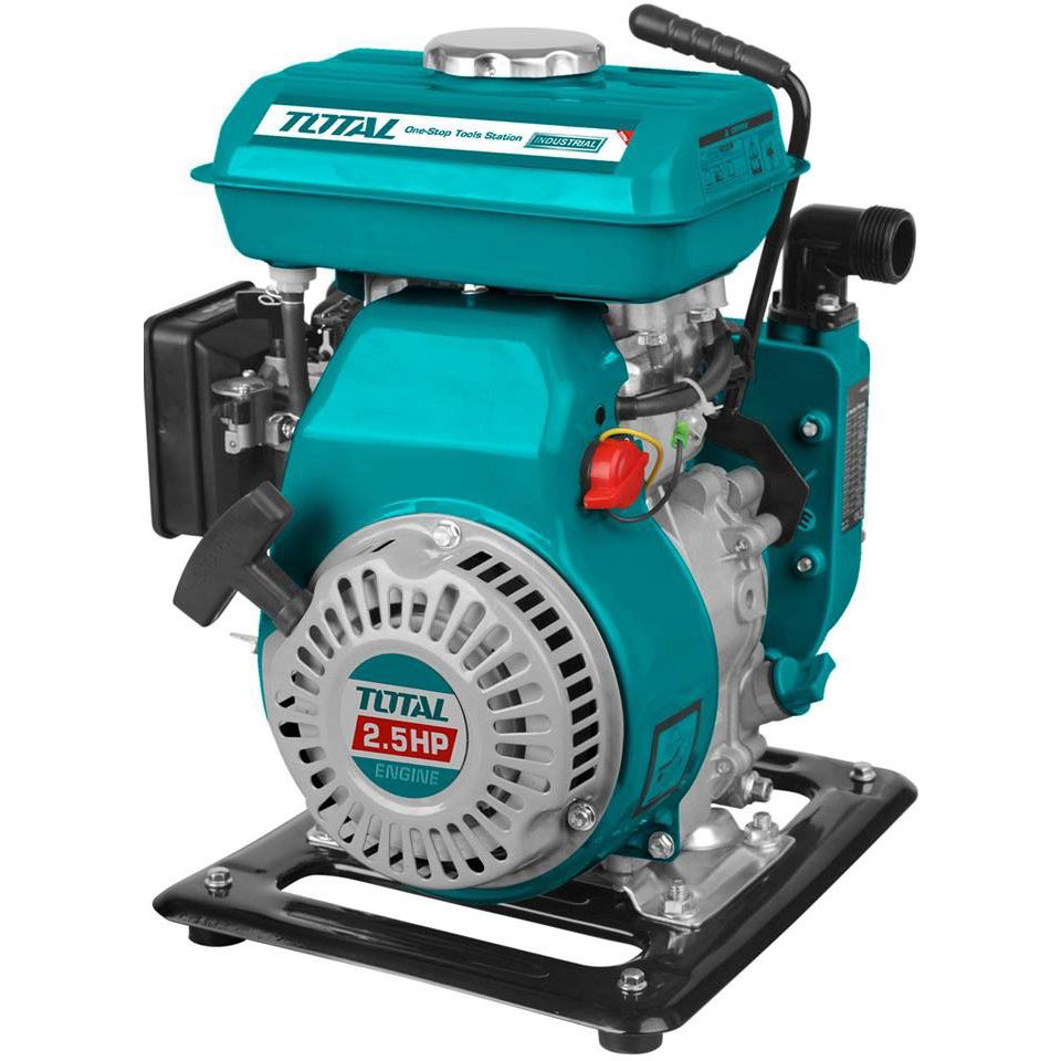 Máy bơm nước dùng xăng Total, đường kính ống hút và xả 25mm - 100mm, hệ thống khởi động giật nổ - Thinksafe