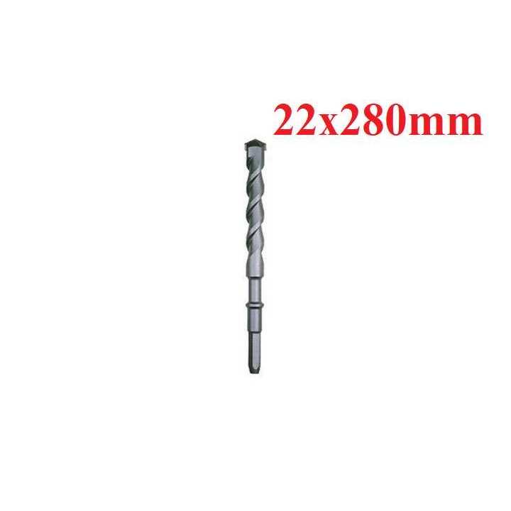 Mũi Khoan Bê Tông Đuôi Lục Giác Total đường kính mũi khoan 16-22mm, chiều dài 280mm không bị mài mòn, gỉ sét - Thinksều