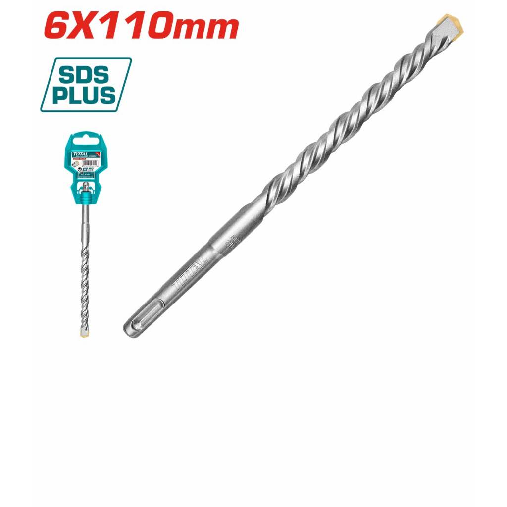 Mũi Khoan Bê Tông Đuôi Gài Total 6x110mm - 18x210mm, chất liệu mũi thép cao cấp, Mũi Khoan chính hãng - Thinksafe