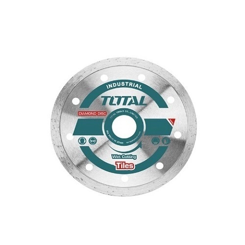 Đĩa cắt gạch ướt Total, có phủ hợp kim nhân tạo kích thước 115 - 230mm, chiều rộng lưỡi cắt 5mm chính hãng - Thinksafe