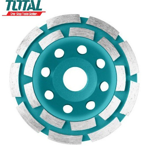 Chén mài đá/bê tông ít răng Total, đường kính 100 - 180mm, độ rộng lưỡi mài 20mm, lỗ cốt 22.2mm  chính hãng - Thinksafe