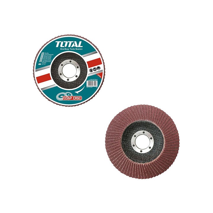Nhám xếp Total, kích thước 100mm, phụ hợp đánh bóng thép, gang và tấm thép, chính hãng - Thinksafe