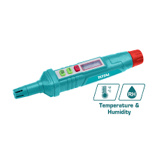 Máy đo độ ẩm và nhiệt độ kỹ thuật số TOTAL TETHT23,TETHT01, nhiệt độ -20℃~60℃, dùng pin AA - Thinksafe