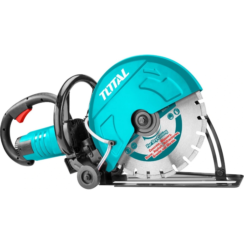 Máy cắt bê tông sử dụng điện TOTAL TPC9203556, công suất 2800W, tốc độ không tải 4800rpm, máy cắt cầm tay - Thinksafe