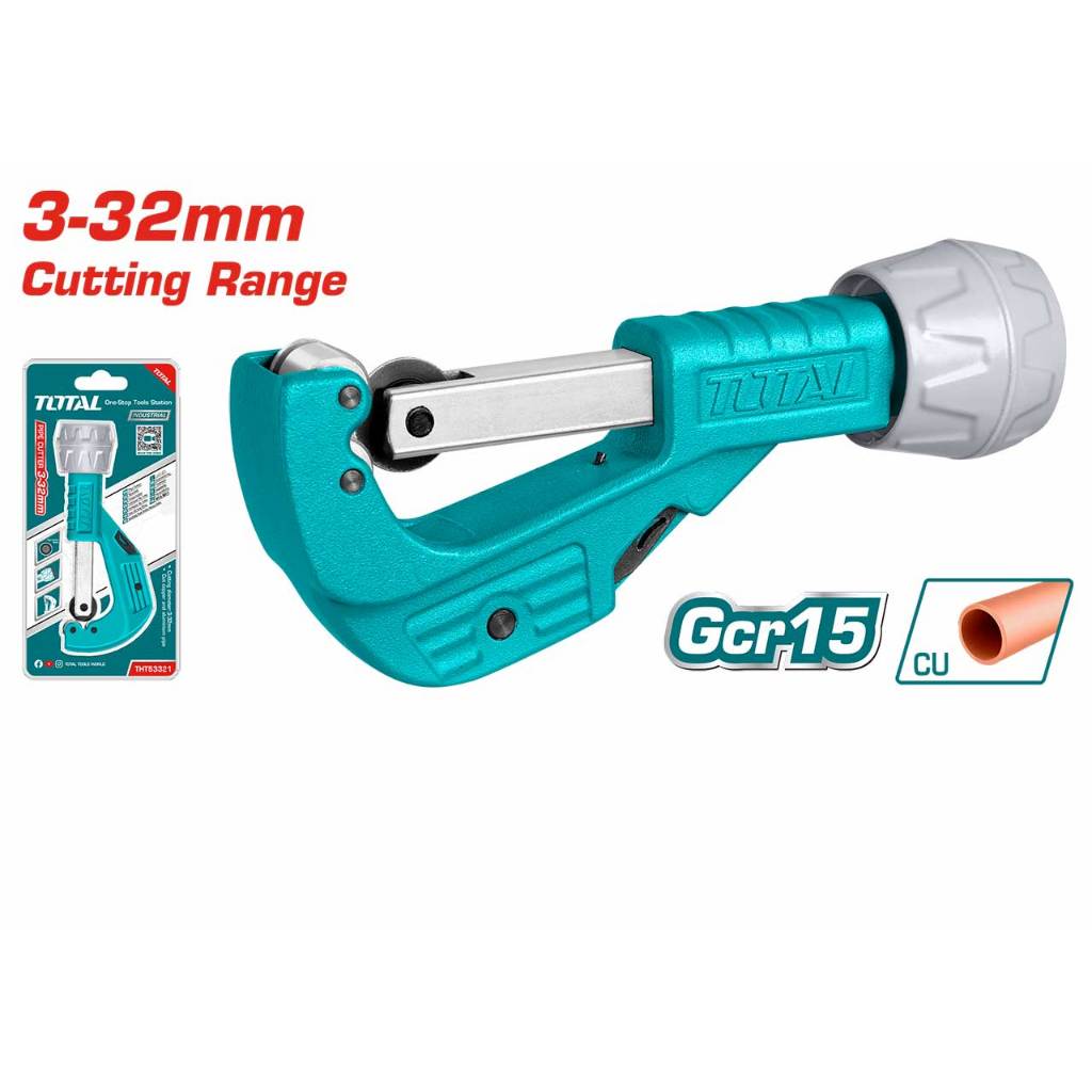 Dao cắt ống đồng nhôm Total THT53321 đường kính cắt 3-32mm chất liệu cao cấp, Dao cắt chính hãng - Thinksafe