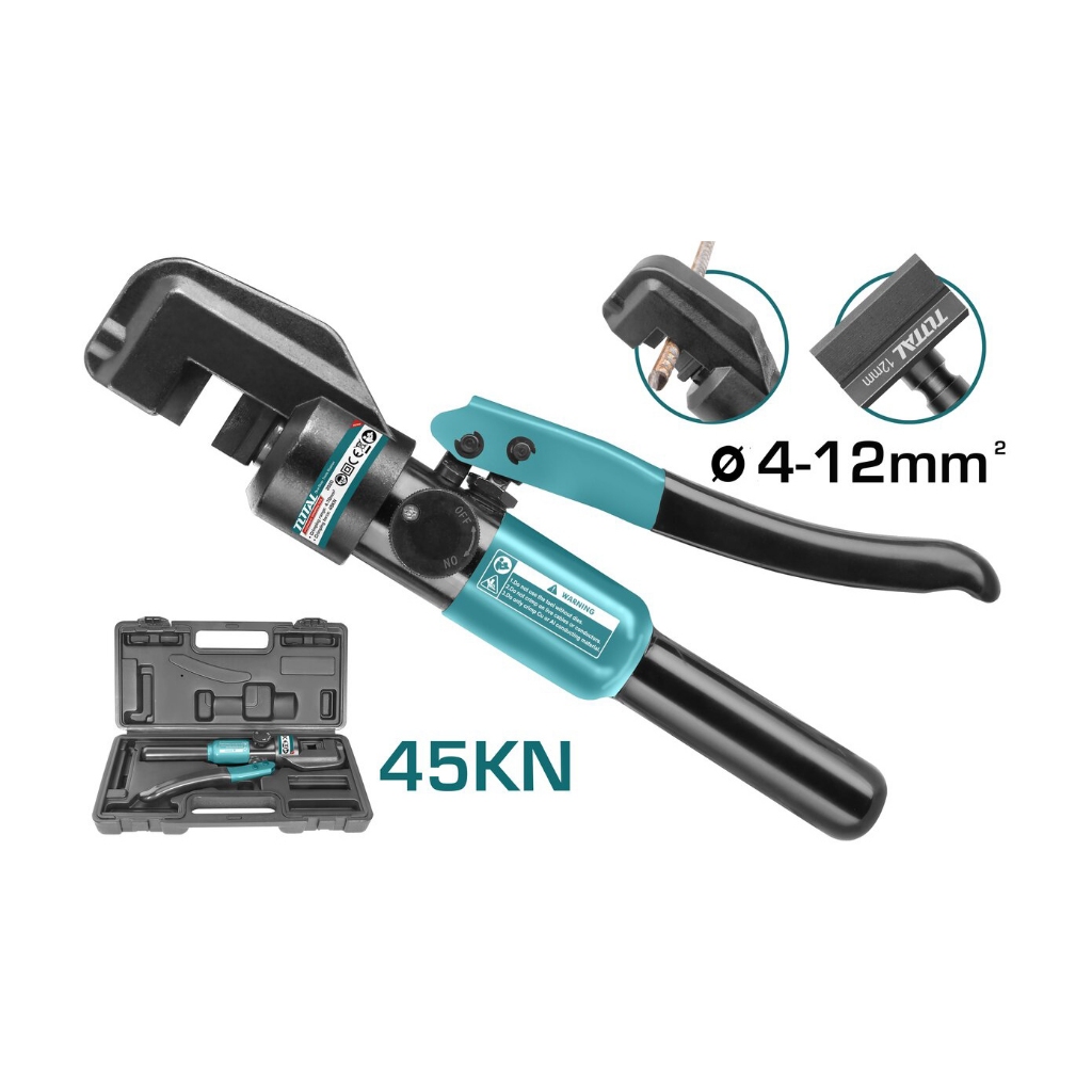 Kìm cắt thép thủy lực 12mm Total THSC012, THSC022, kìm cắt thủy lực 45KN - 100KN, phân phối chính hãng - Thinksafe