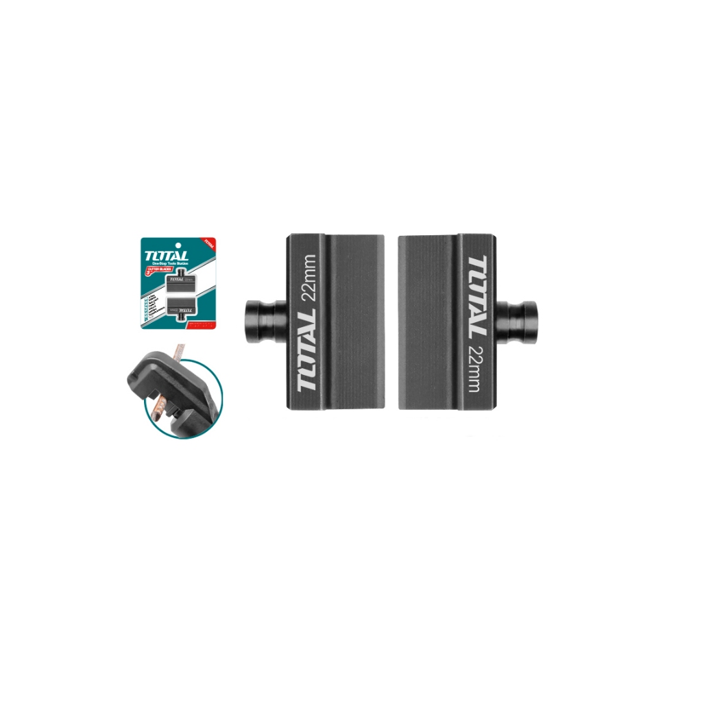 Lưỡi cắt thép thủy lực 12mm - 22mm Total, sử dụng chất liệu CR12MOV,  chịu nhiệt tốt, Lưỡi cắt máy Total - Thinksafe