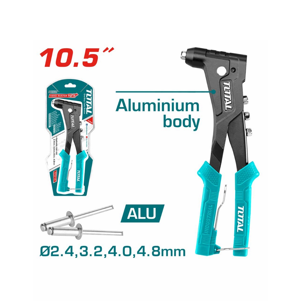 Kềm rút đinh rivet 10.5 inch Total THT32108S, rút đinh tán nhôm với các ...