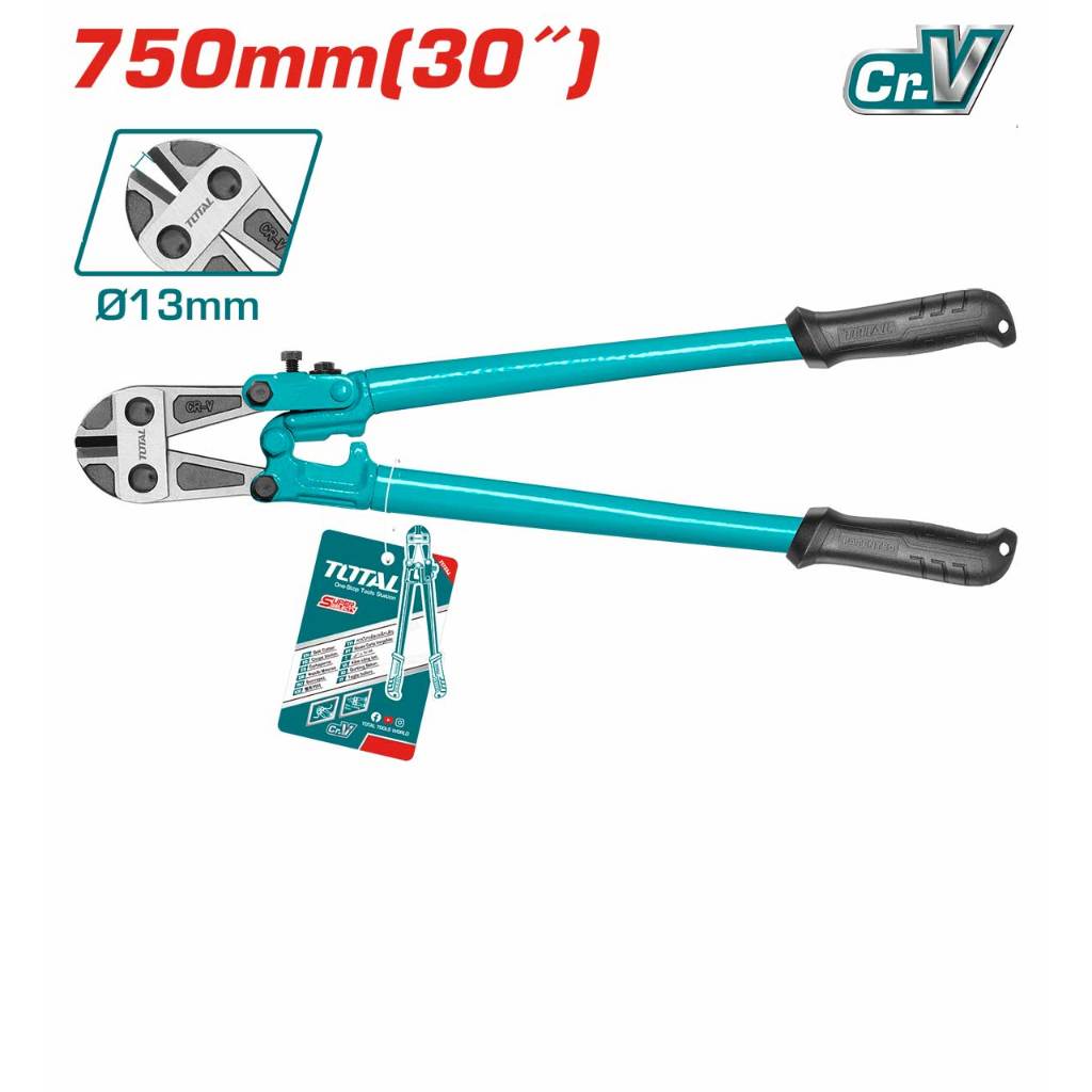 Kềm cộng lực 14 inch - 30 inch  Total THT123146 chất liệu lưỡi Cr-V, phạm vi cắt 7 - 13mm, chính hãng - Thinksafe