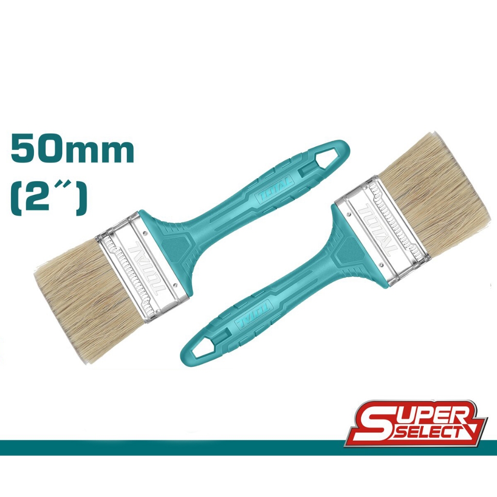 Cọ Sơn TOTAL kích thước 1inch, 2inch, 3inch, 4inch, chiều dài cọ lông từ 40mm - 51mm tay cầm bằng nhựa - Thinksafe