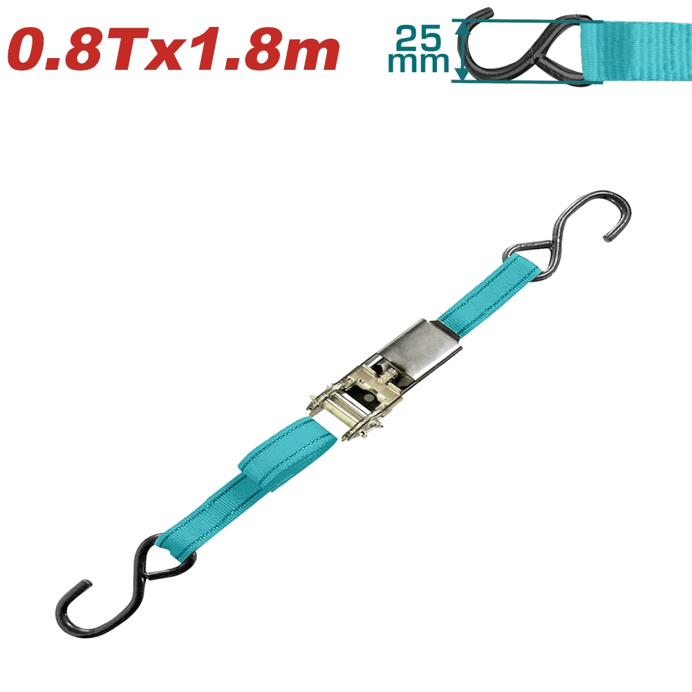 Dây đai móc S TOTAL 0.8T X 1.8m-6m chất liệu dây đai PES bảo vệ dụng cụ tốt, Dây đai chính hãng - Thinksafe