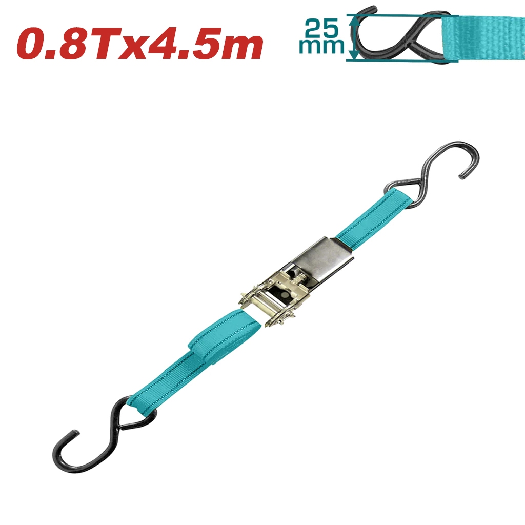 Dây đai móc S TOTAL 0.8T X 1.8m-6m chất liệu dây đai PES bảo vệ dụng cụ tốt, Dây đai chính hãng - Thinksafe