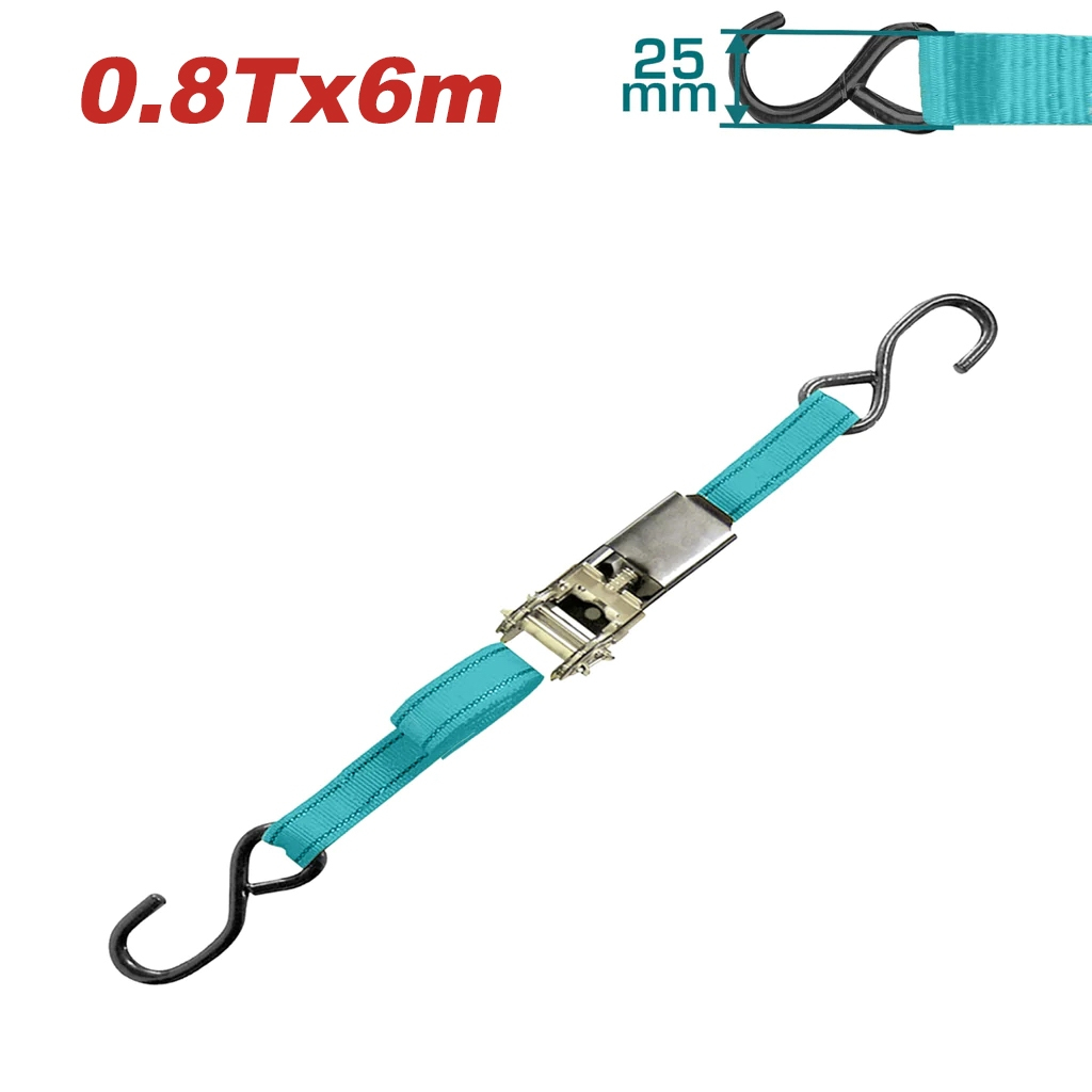 Dây đai móc S TOTAL 0.8T X 1.8m-6m chất liệu dây đai PES bảo vệ dụng cụ tốt, Dây đai chính hãng - Thinksafe