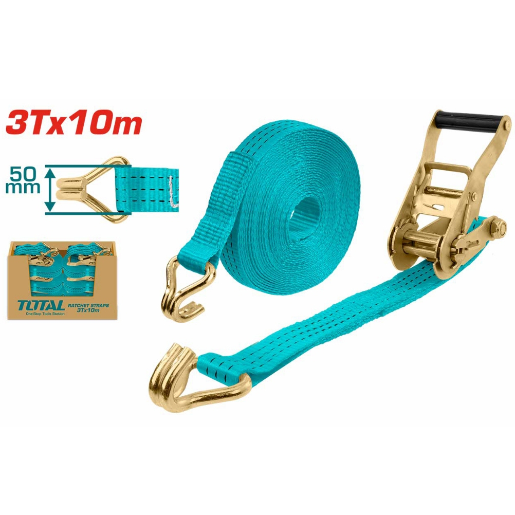 Dây đai 1Tx6m móc J TOTAL THTRS1061