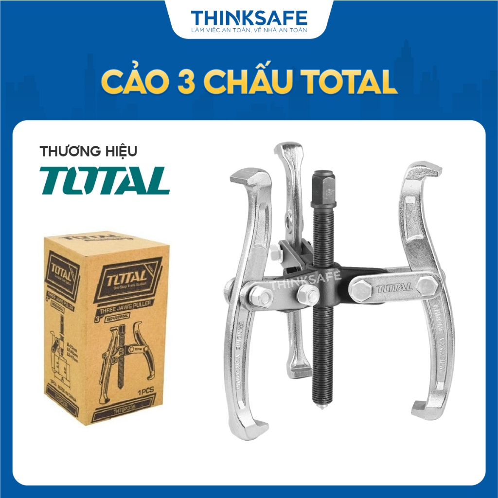 Bộ chìa vặn góc L 6 - 9 chi tiết Total,  đa kích thước chất liệu CR-V cấu trúc một mảnh đúc nguyên khối - Thinksafe  Cảo