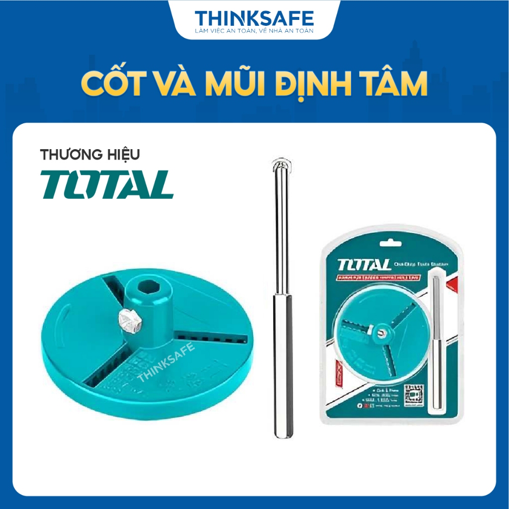 Cốt Và Mũi Định Tâm Mũi Khoét Lỗ Tường Gạch Total TAC4203, chất lượng cao nhập khẩu chính hãng - Thinksafe