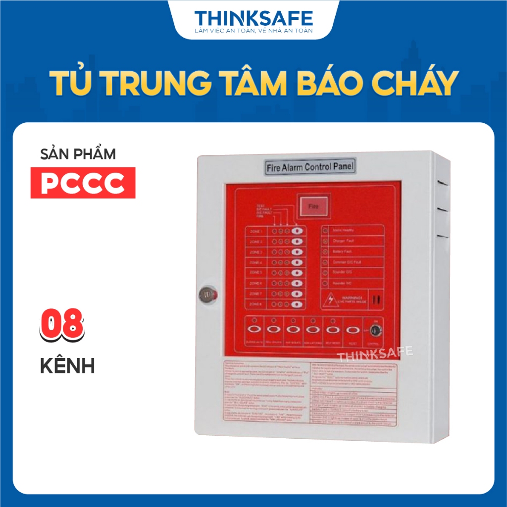 Tủ Trung tâm báo cháy 4-15 kênh YUNYANG, nhiều kích thước, Tủ điều khiển báo cháy nhập khẩu chính hãng - Thinksafe