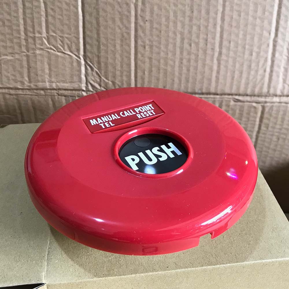 Khẩn tròn 24V Horing PCCC, có tem kiểm định, nút nhấn khẩn chính hãng - Thinksafe