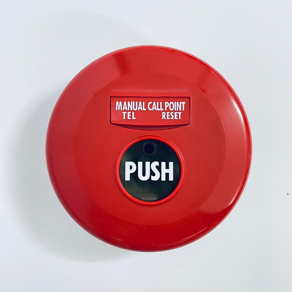 Khẩn tròn 24V Horing PCCC, có tem kiểm định, nút nhấn khẩn chính hãng - Thinksafe