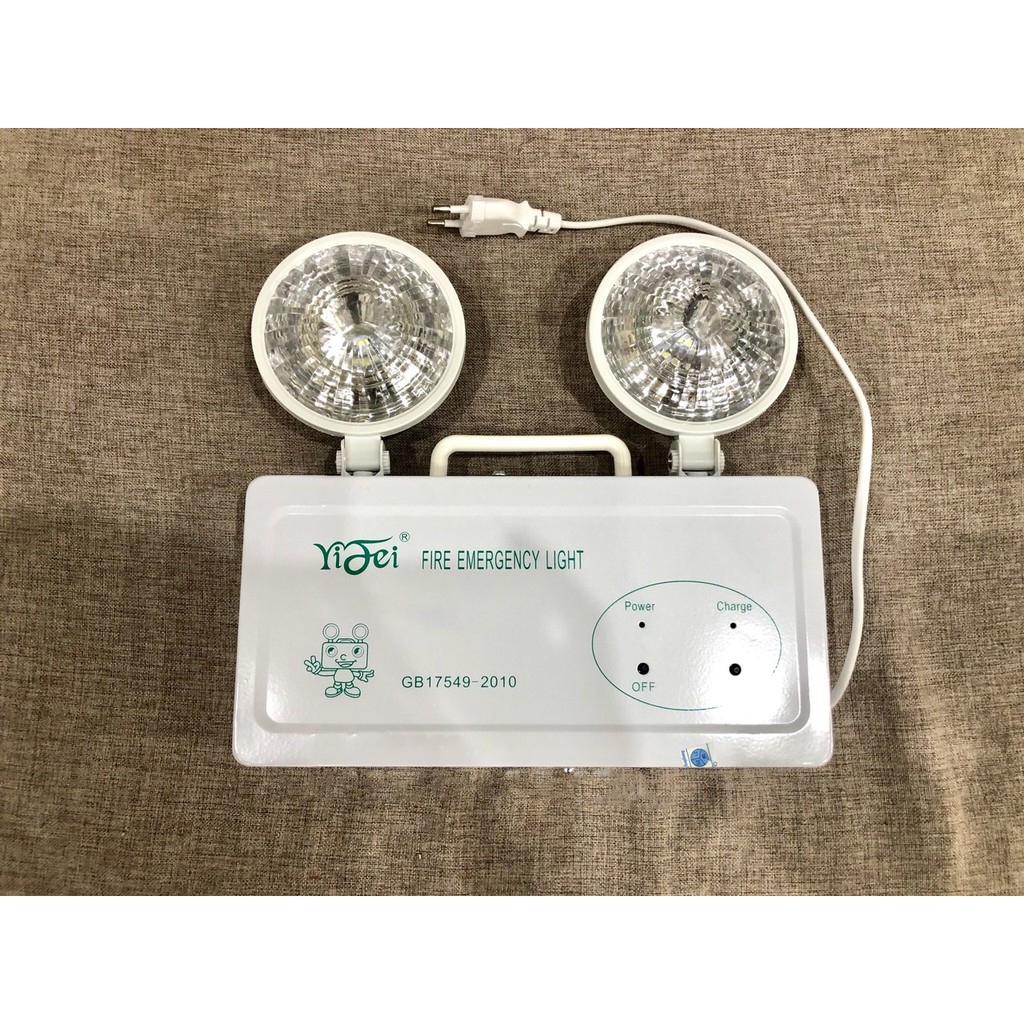 Đèn sự cố khẩn cấp chiếu sáng PCCC, có tem kiểm định chính hãng, đèn báo hiệu lối thoát - Thinksafe