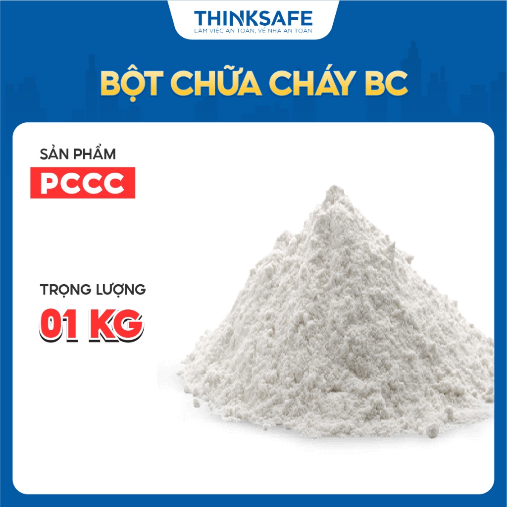 Bột chữa cháy BC 1KG phòng cháy chữa cháy - Thinksafe