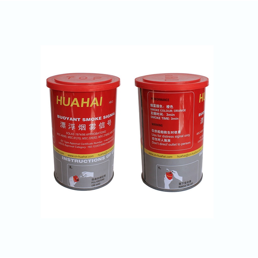 Chai tạo khói dành cho thực tập 1,3kg màu cam, kích thước 84x140mm, đạt tiêu chuẩn ISO 9001:2008, chính hãng - Thinksafe