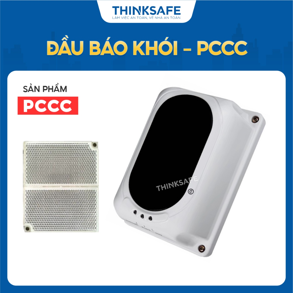 Đầu báo khói BEAM TANDA , điện áp hoạt động 20-28V, chất liệu nhựa ABS cao cấp  nhập khẩu chính hãng - Thinksafe