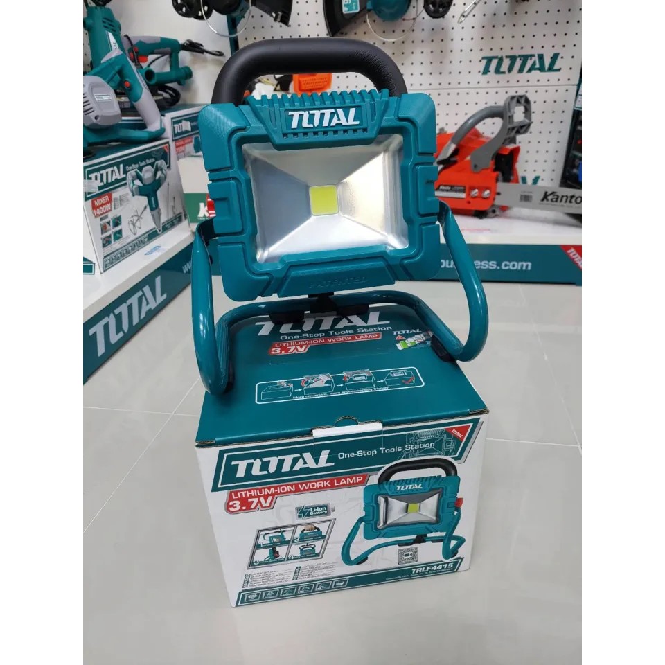 Đèn di động tích hợp dùng pin 3.6V Total TRLF4415 Kèm pin 5000mAh và sạc Type C, Đèn pin siêu sáng chính hãng- Thinksafe