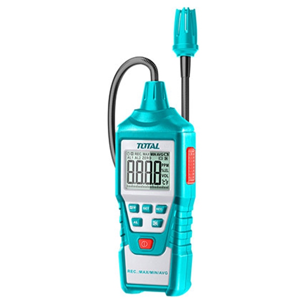 Máy đo rò rỉ khí gas kỹ thuật số Total TETGA01 TETGA23, phát hiện khí dễ cháy, dùng pin AA chính hãng - Thinksafe