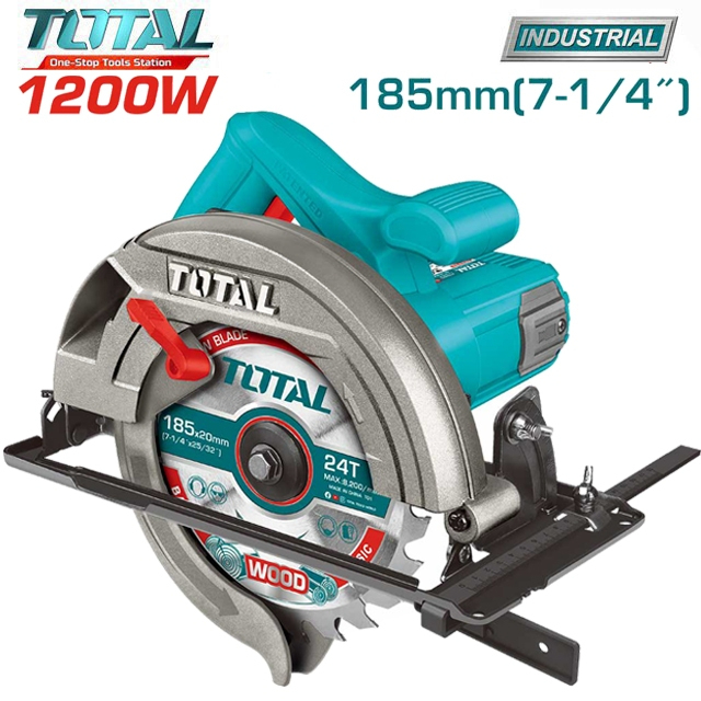 Máy cưa gỗ đĩa tròn Total công suất 1200W - 2200W, lưỡi cưa 185 - 235mm, điều chỉnh độ sâu cắt, cắt nghiêng - Thinksafe