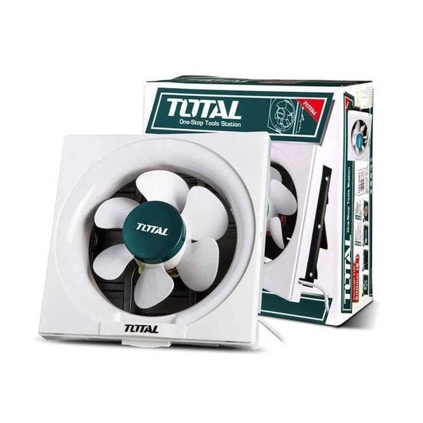 Quạt thông gió Total công suất 15W - 48W, loại dây kéo, động cơ dây đồng hoàn toàn, chất liệu nhựa PP - Thinksafe