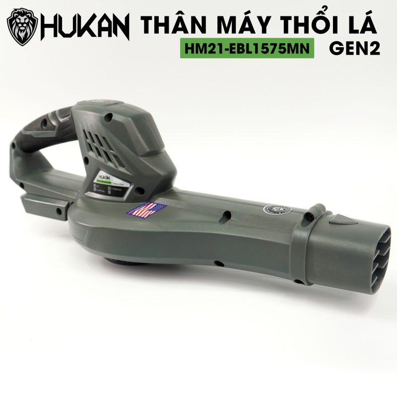 Máy thổi lá pin HUKAN HM21-EBL1575MN, điện áp 21V, 6 cấp chỉnh tốc, thân máy thổi lá, CHƯA KÈM PIN SẠC - ThinkSafe
