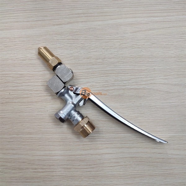 Bộ tay bóp xịt rửa máy lạnh thẳng, cong xoay, (Chân 22mm - Thau 3.5cm)