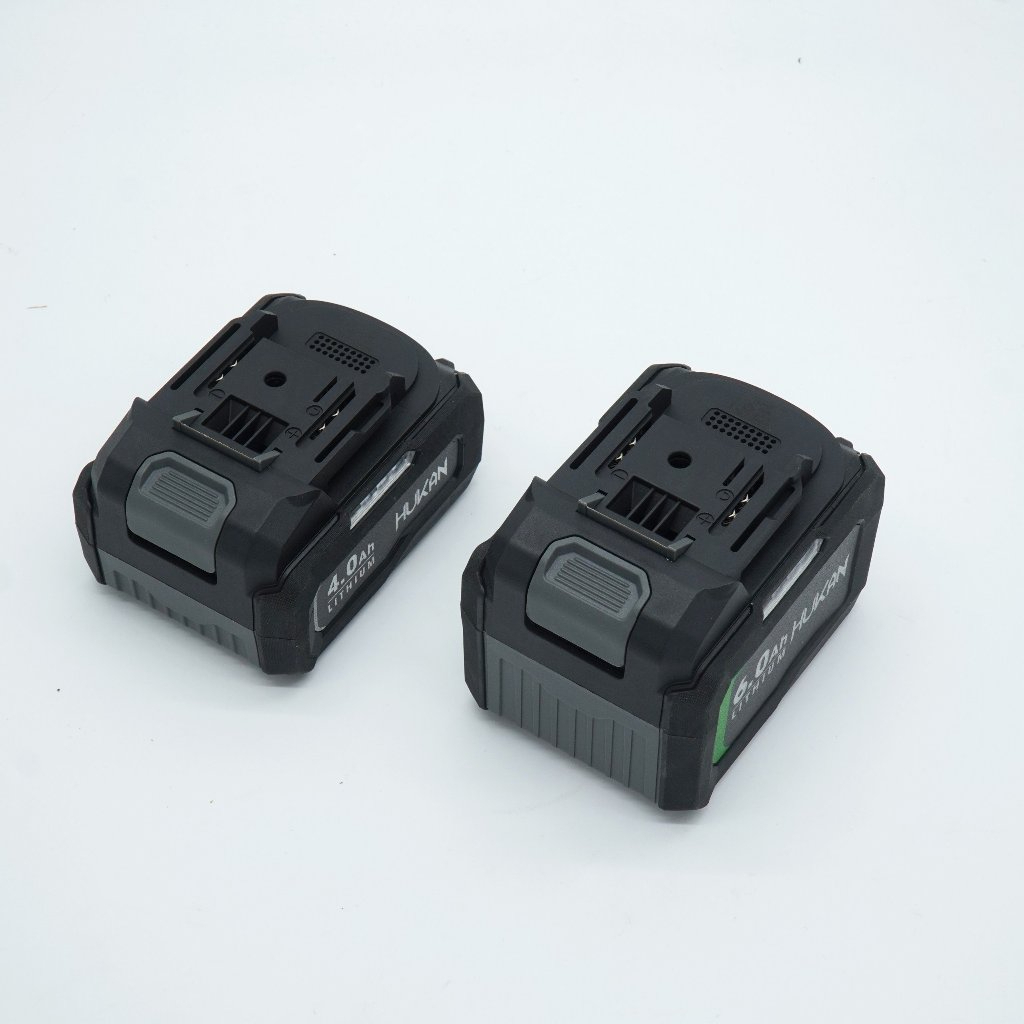 Combo 2 Pin HUKAN gồm pin 4ah và 6ah, sạc 2a gen 2, điện áp 21V, dòng xả 15C, pin 10 cell chính hãng - Thinksafe