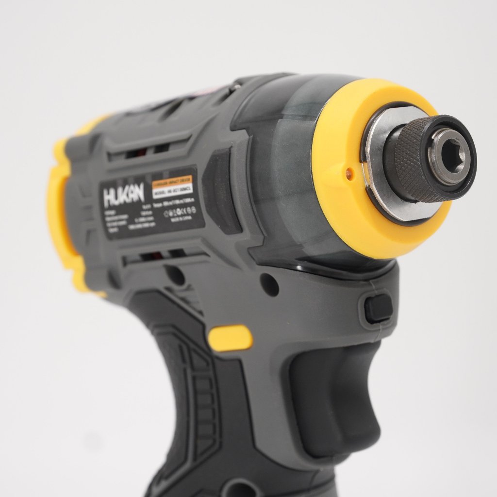 Máy chuyên vít pin HUKAN HK-EC130MCL có búa, không chổi than, lực siết 130Nm, Máy bắn vít 3 cấp chỉnh tốc - Thinksafe