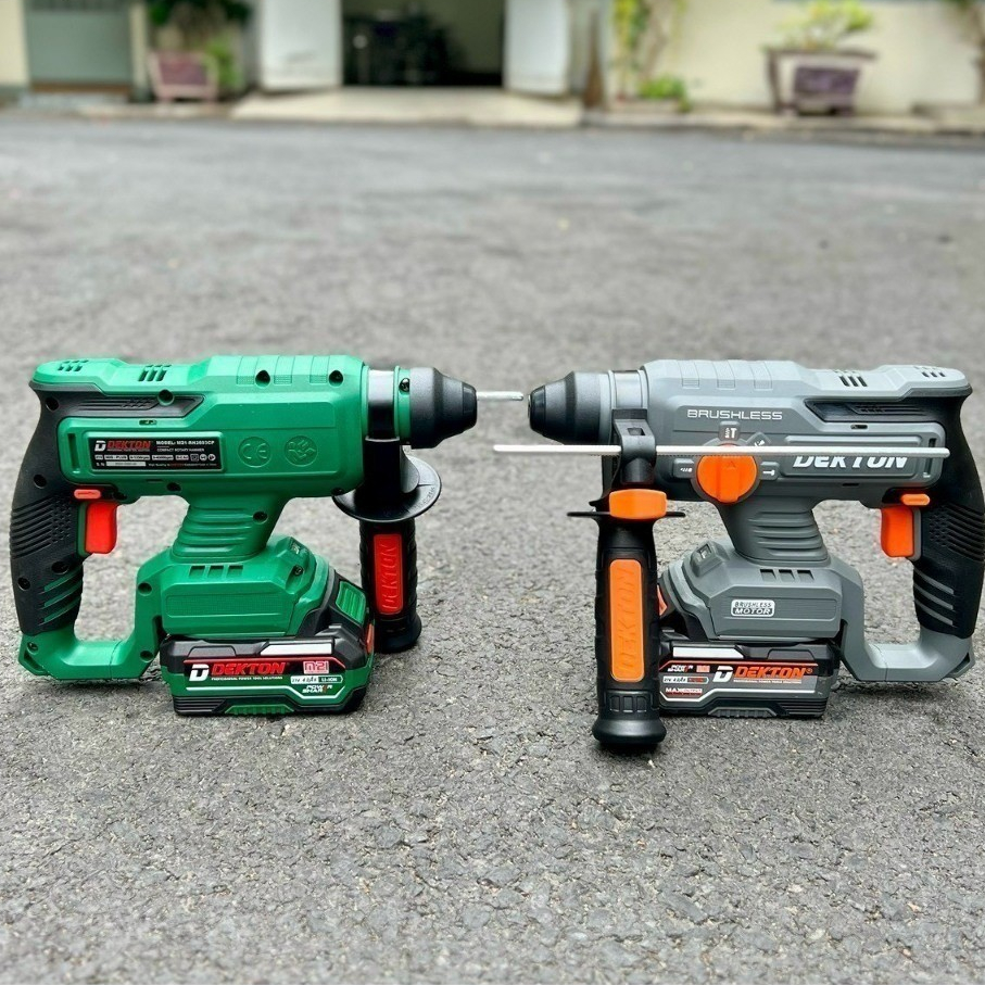 Máy khoan bê tông 3 CN Dekton M21-RH2603CP Brushless, khoan chuyên dùng công trình, nhà xưởng