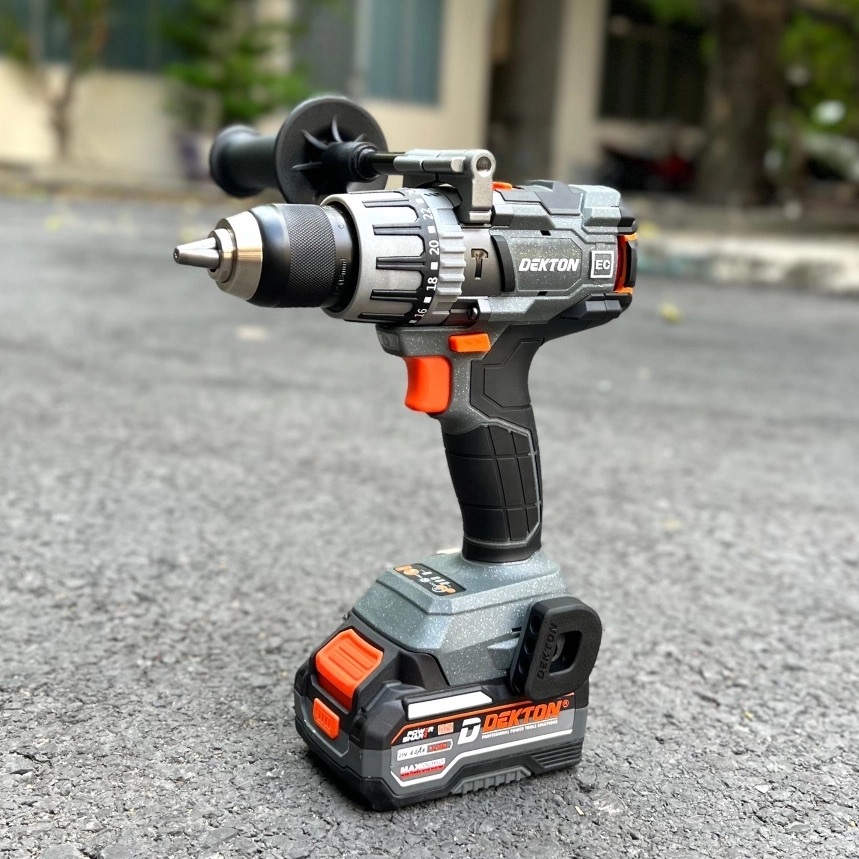Máy Khoan 3 chức năng Pin 21v Dekton M21-ID13120PLUS lực siết 120Nm chuyên khoan rút lõi Anti Kickback