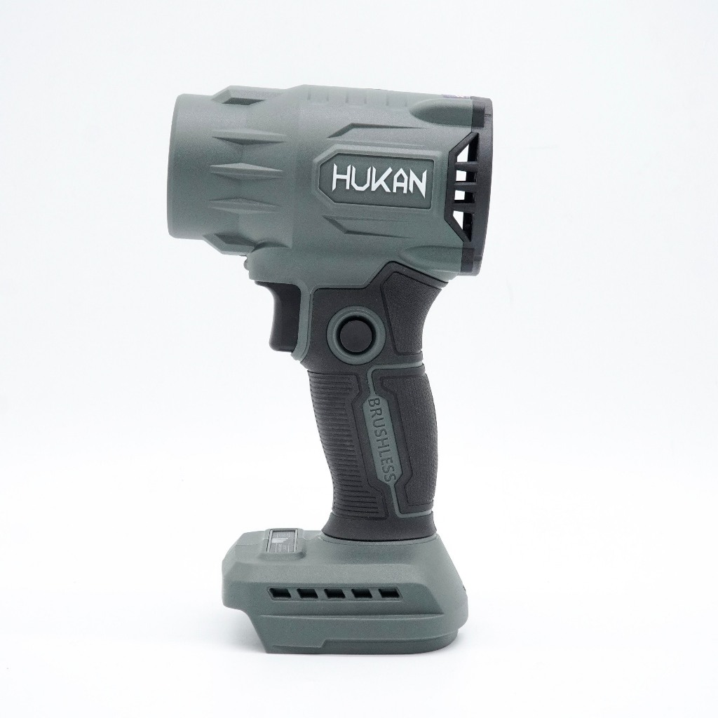 Máy thổi phản lực pin 21V HUKAN G2TPL-F3, động cơ không chổi than, tốc độ gió 55mm/s, chưa kèm pin sạc - Thinskafe